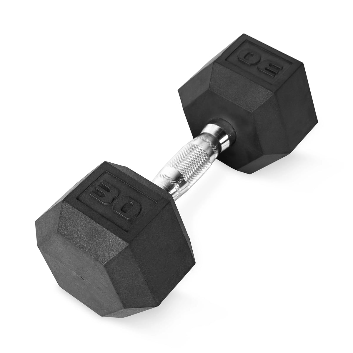 25lb Rubber Hex Dumbbell M639
