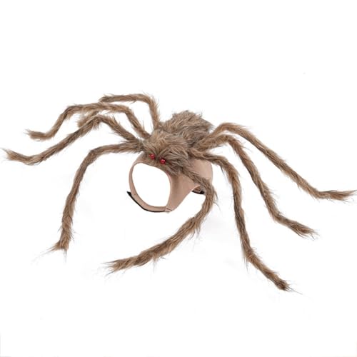 Dog Halloween Spider Costume with Adjustable Fasteners V990