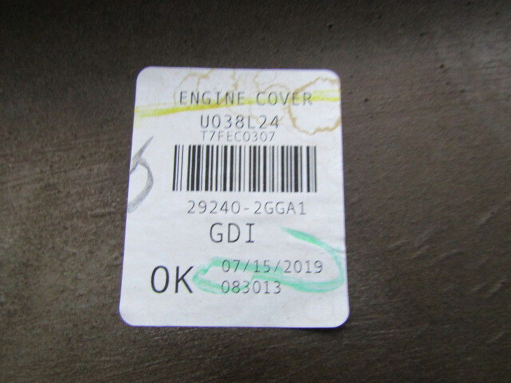 Upper Engine Cover Black OEM H88164