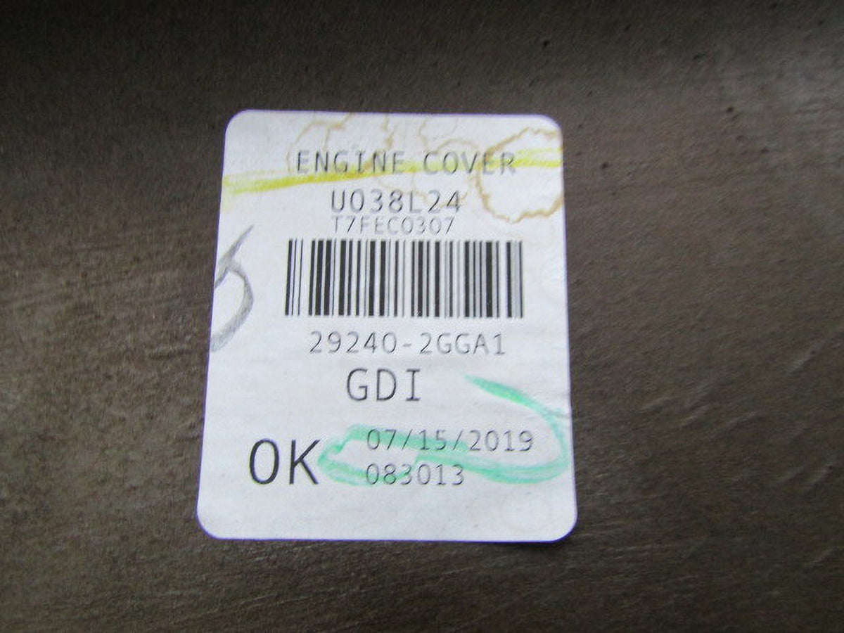 Upper Engine Cover Black OEM H88164