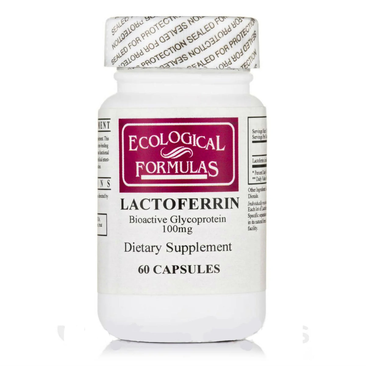 Lactoferrin 100 mg 60 Capsules E35558