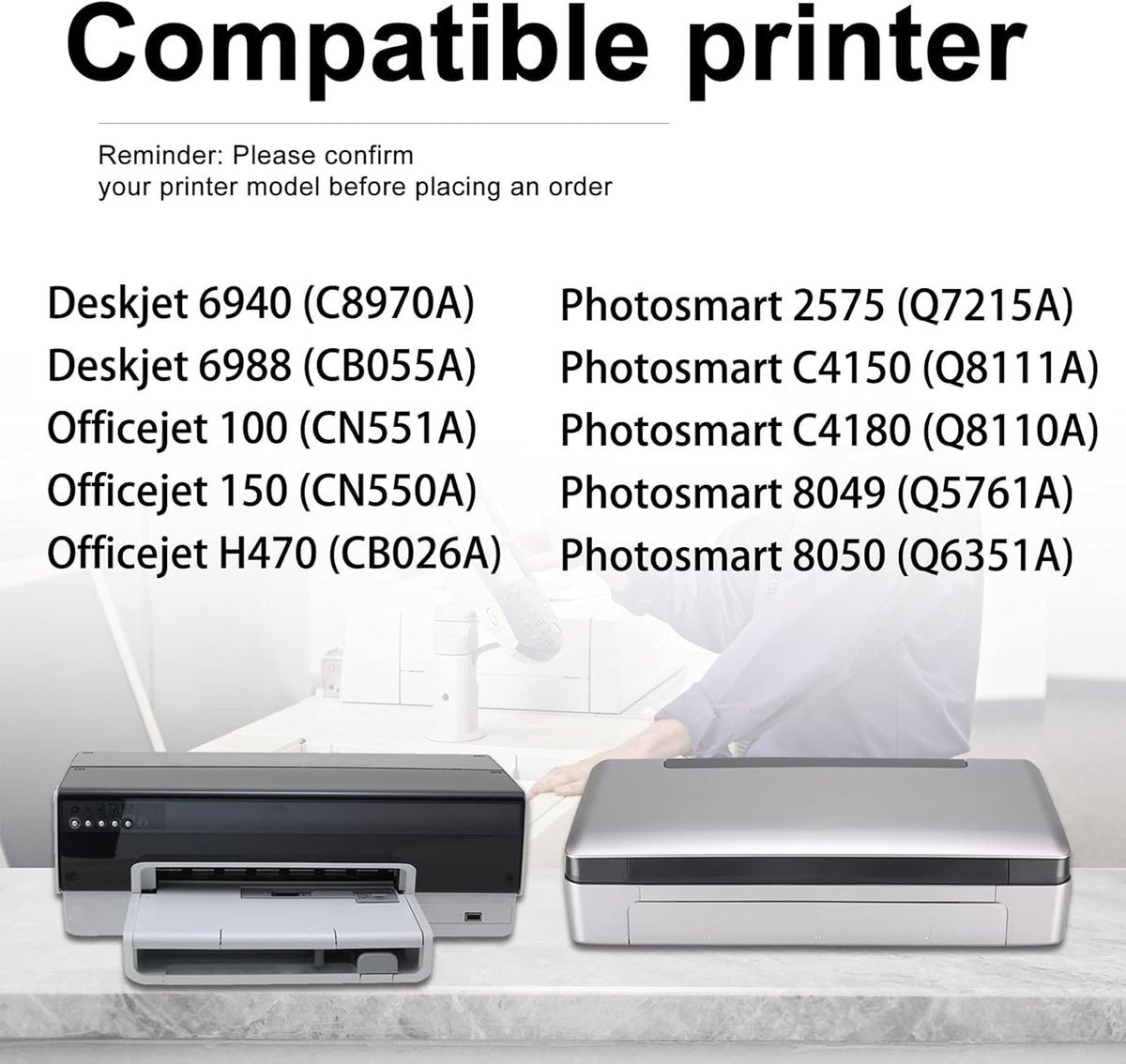 Remanufactured Tri-Color Ink Cartridge 2 Pack U8976