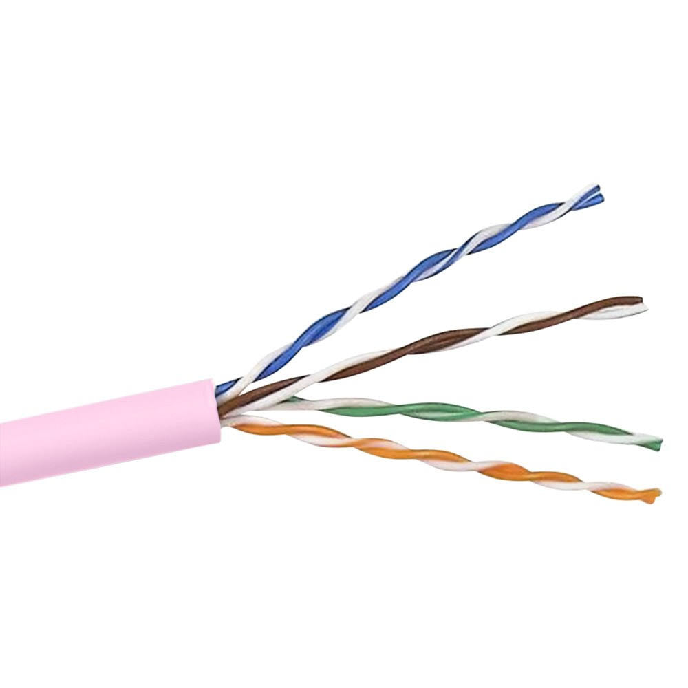 Cat5e Patch Cable 1000ft Pink W421