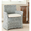 Grey White Wash Arm Chair F599978