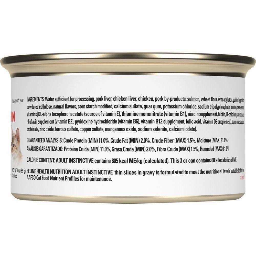 3 oz Thin Slices In Gravy Canned Cat Food V5461