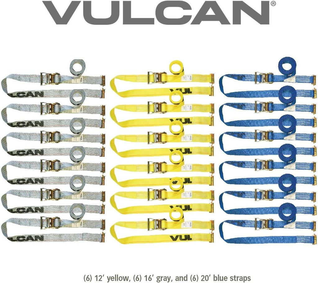 18 Piece E-Track Logistic Strap Combo Pack M247415