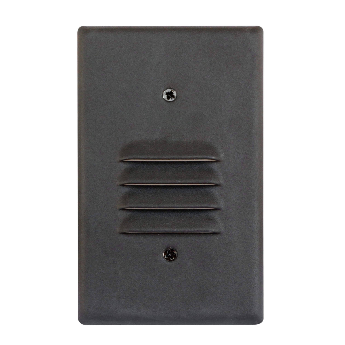 3 Pack White Angled Louver Step Light with Vertical/Horizontal Plate I8779
