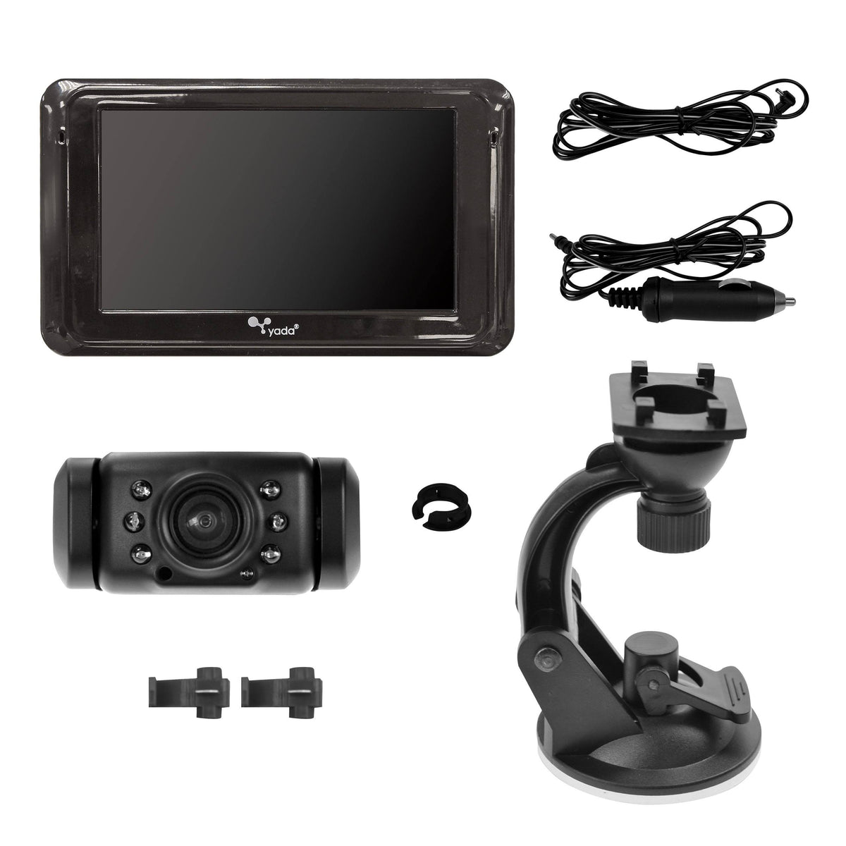 Black Back Up Camera with Dash Monitor X7606