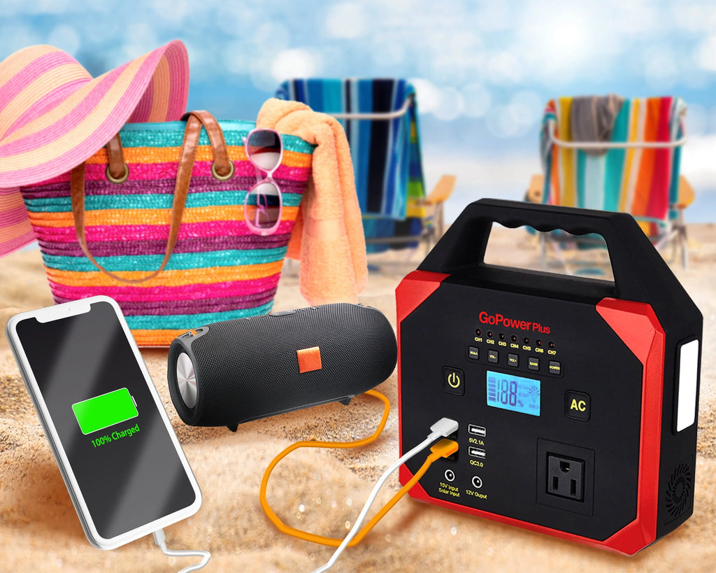 45000 mAh Emergency Power Station with AC outlet and USB Charging Ports E133