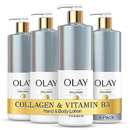 Hydrating & Firming Body Lotion with Collagen 17 fl oz Pump Pack of 4 U306