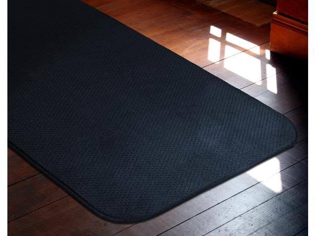 Navy Blue Skid-Resistant Carpet Runner I245695
