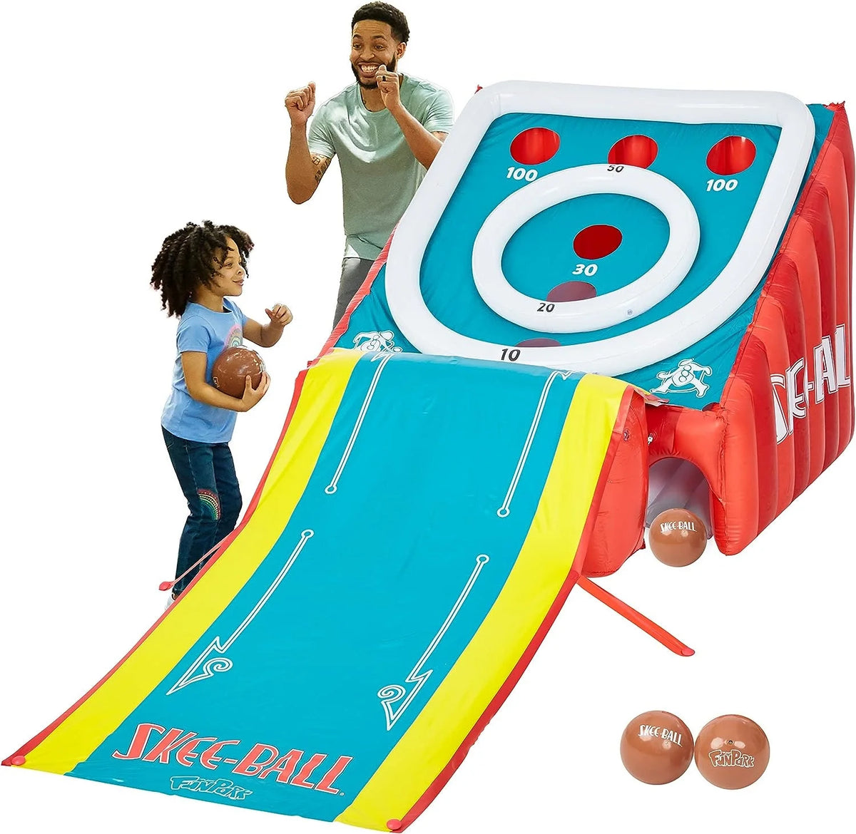 Giant Inflatable Arcade Game with 4 Balls Y904753