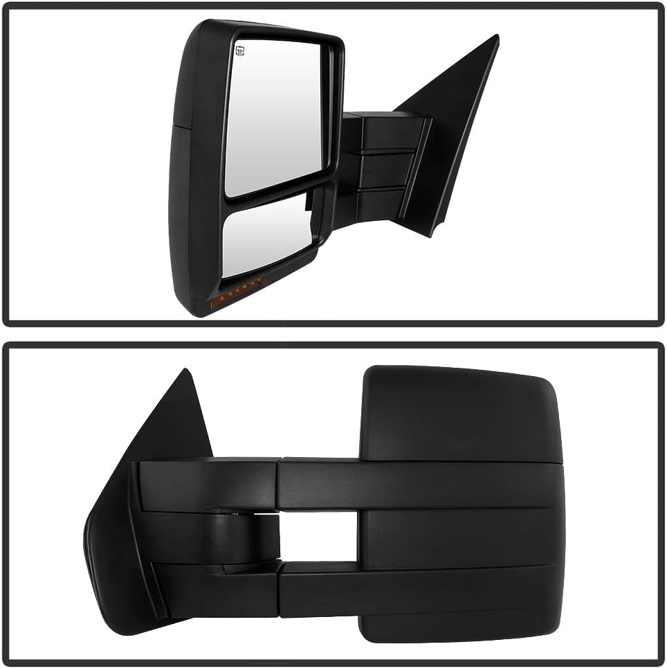 Telescoping Towing Side Mirrors Left+Right E75454