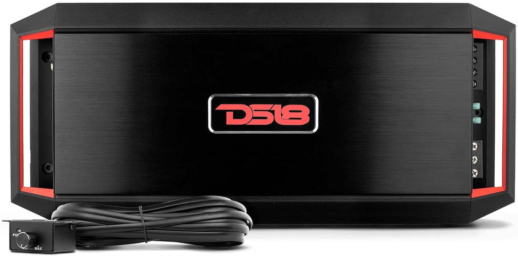 6000 Watts Max 1 Channel Class D Amplifier with Bass Remote Knob B615