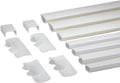 White Recessed In Wall Cord Management Kit, Pack of 2 Y65680
