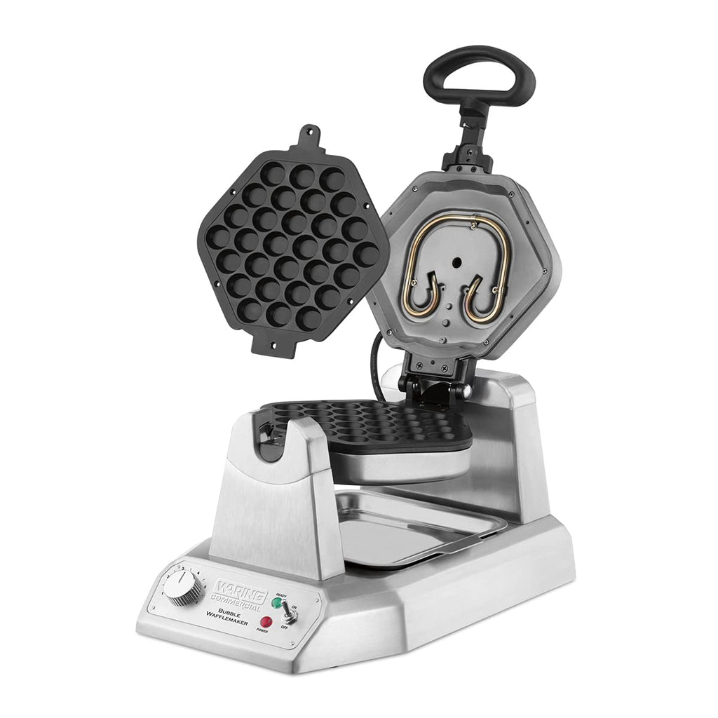 Commercial Bubble Waffle Maker with Cast Aluminum Grids V3446