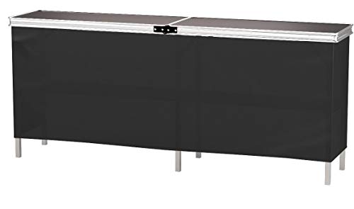Black Portable Bar Table S175