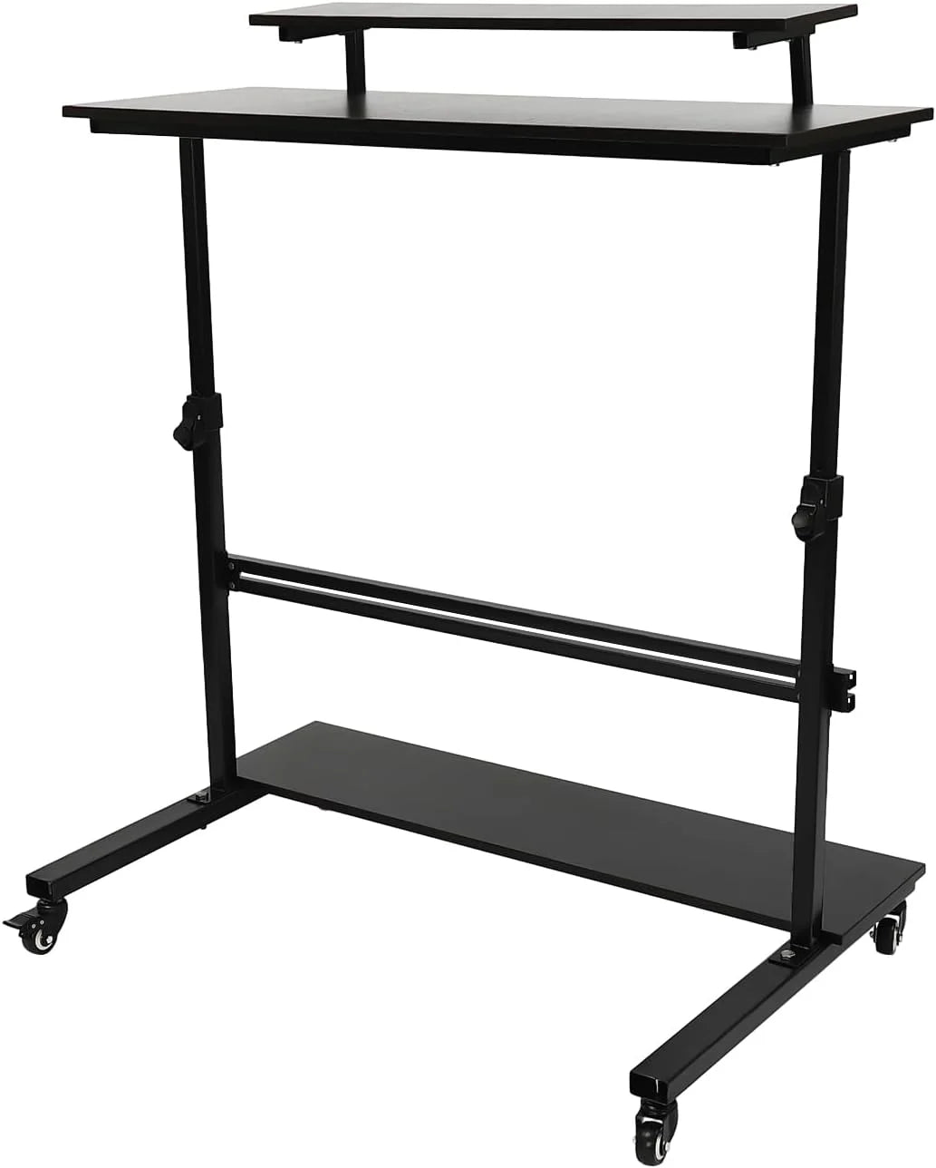 Height Adjustable Rolling Computer Desk Z4380
