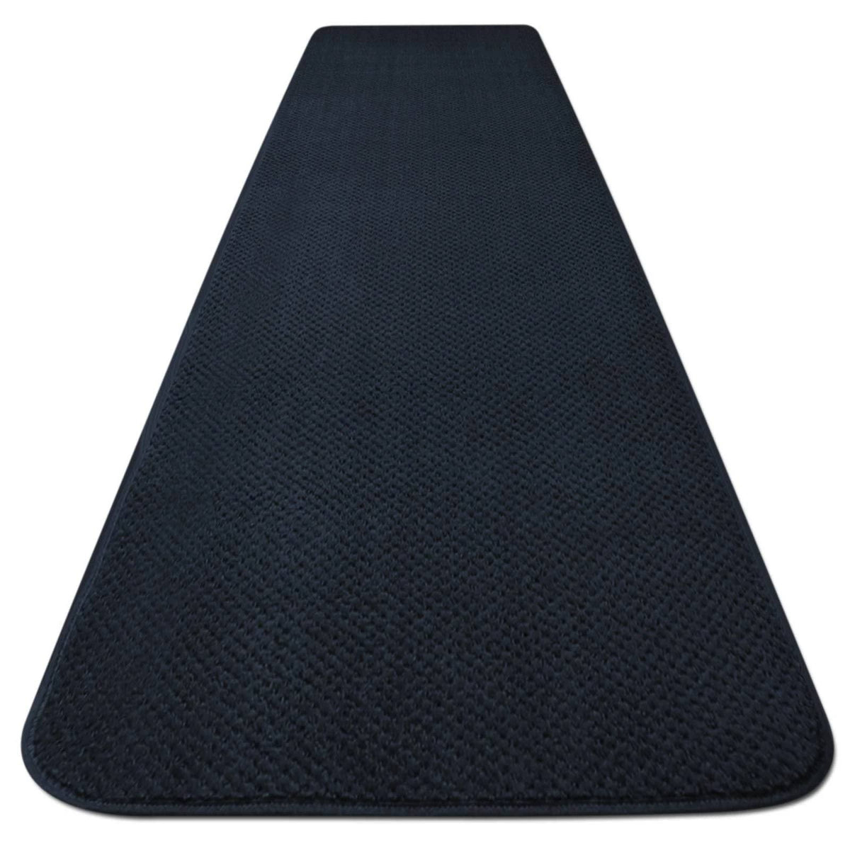 Navy Blue Skid-Resistant Carpet Runner I245695