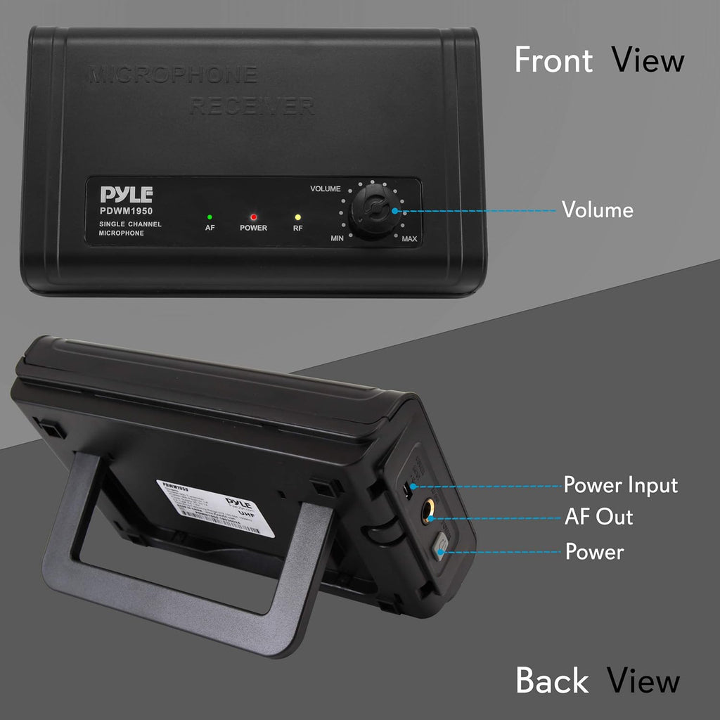 UHF Wireless Microphone System with 1 Handheld Mic S166