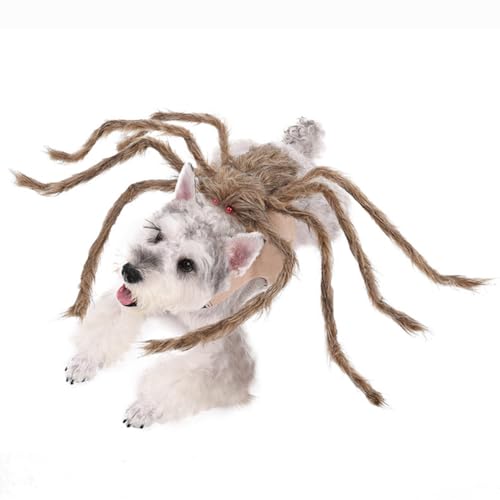 Dog Halloween Spider Costume with Adjustable Fasteners V990