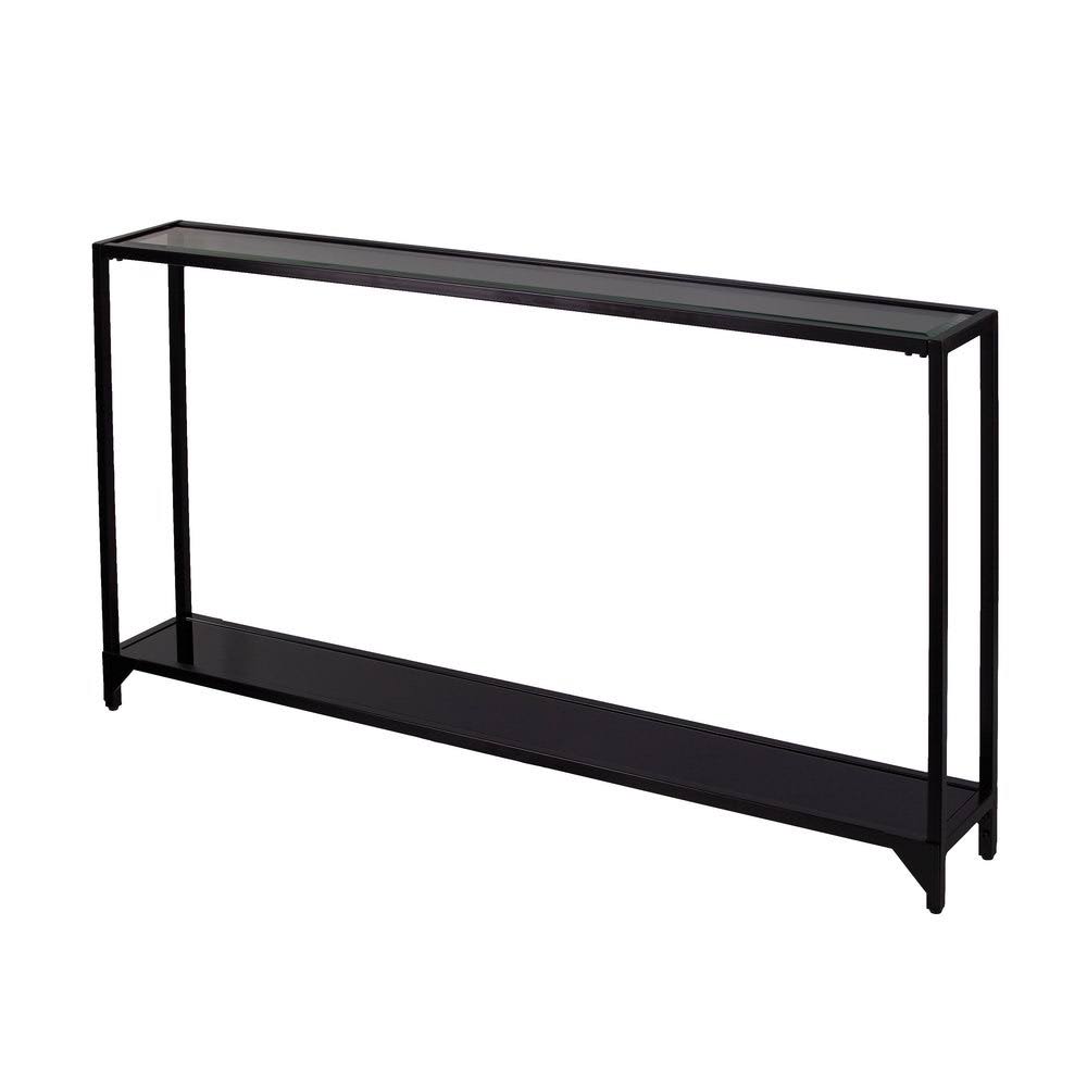 Black Narrow Metal Console Table M85260