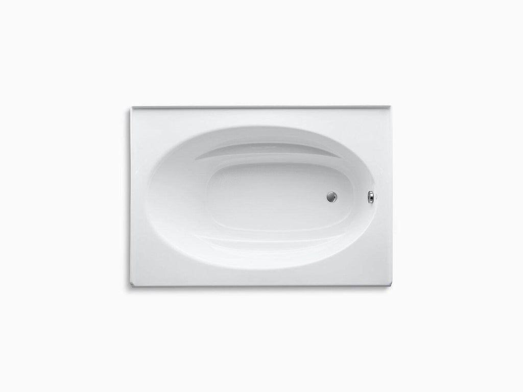 White Alcove Soaking Bathtub P97427