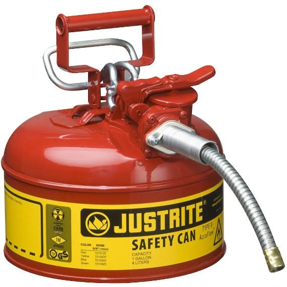 1 Gallon Type II Steel Safety Can with Hose S87277