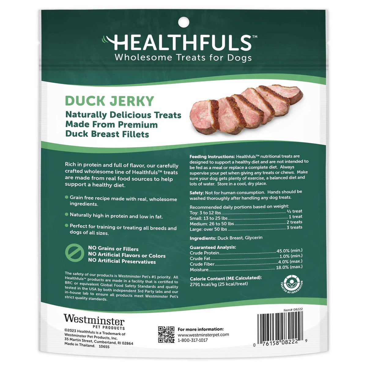 Duck Tenders Recipe Dog Treats 16 oz A46099