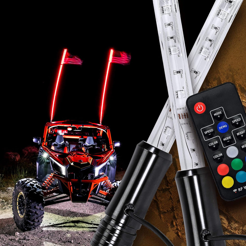 LED Whip Light Antenna for UTV ATV G334034