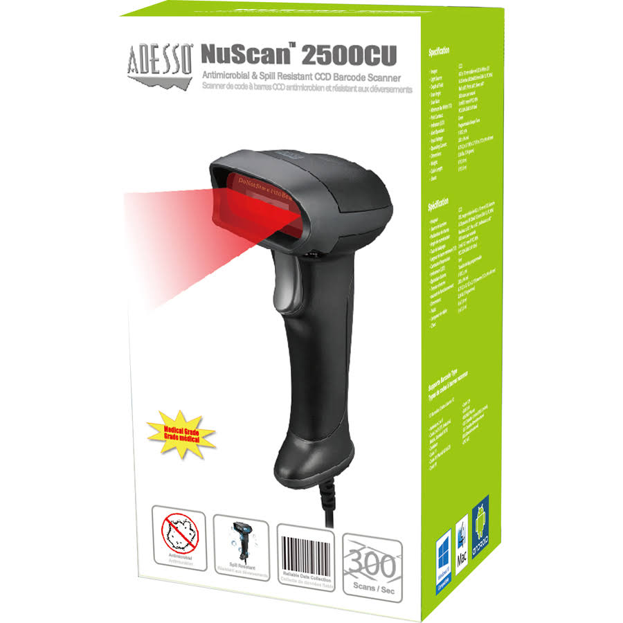Handheld CCD Barcode Scanner with Cradle G997033