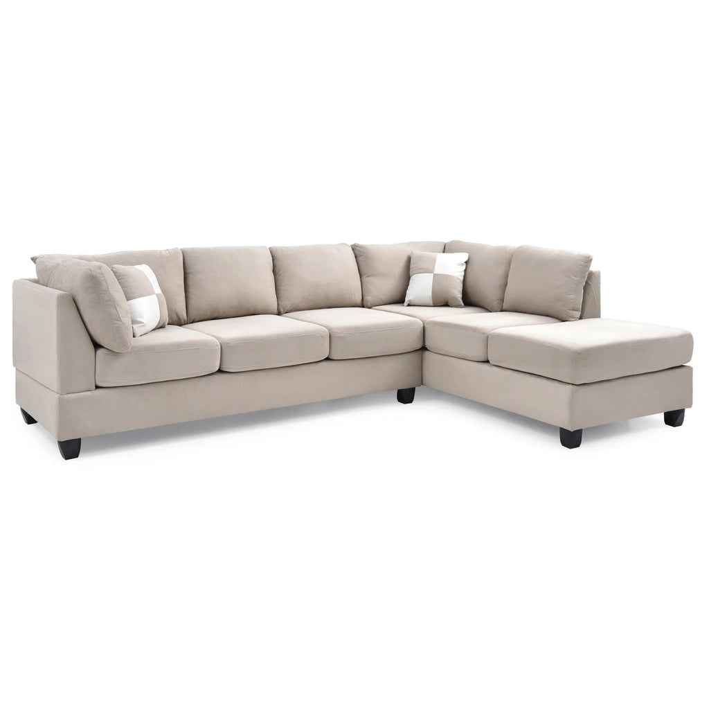 Vanilla Sectional (3 Boxes) E3970