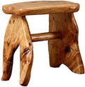 Wood Stump Side Table Z290