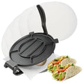 Cast Iron Tortilla Press 10In with 100 Cooking A4026