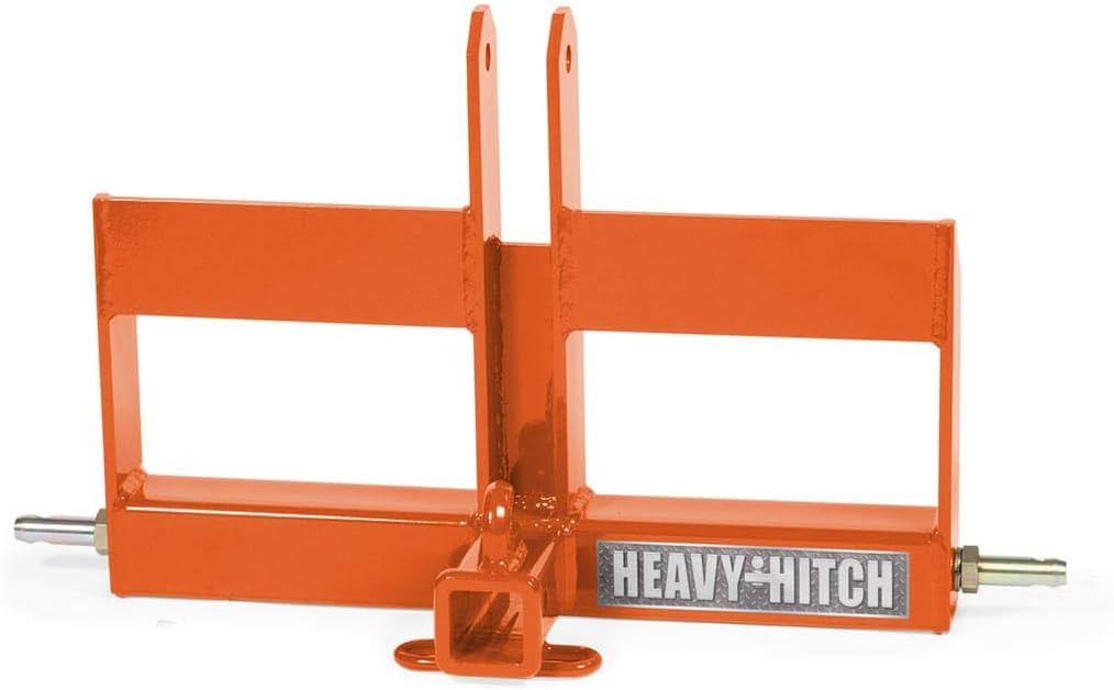 3 Point Hitch Receiver Drawbar with Offset Suitcase Weight Bracket D40054