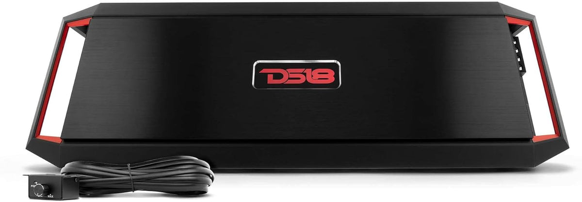 6000 Watts Max 1 Channel Class D Amplifier with Bass Remote Knob B615