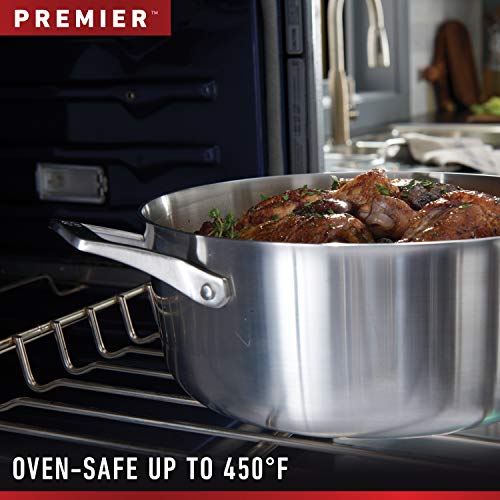 2.5-Quart Stainless Steel Saucepan with Cover C959528