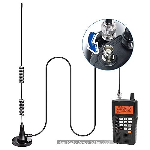 20-1300MHz Police Scanner Antenna Magnetic Base BNC Male V121