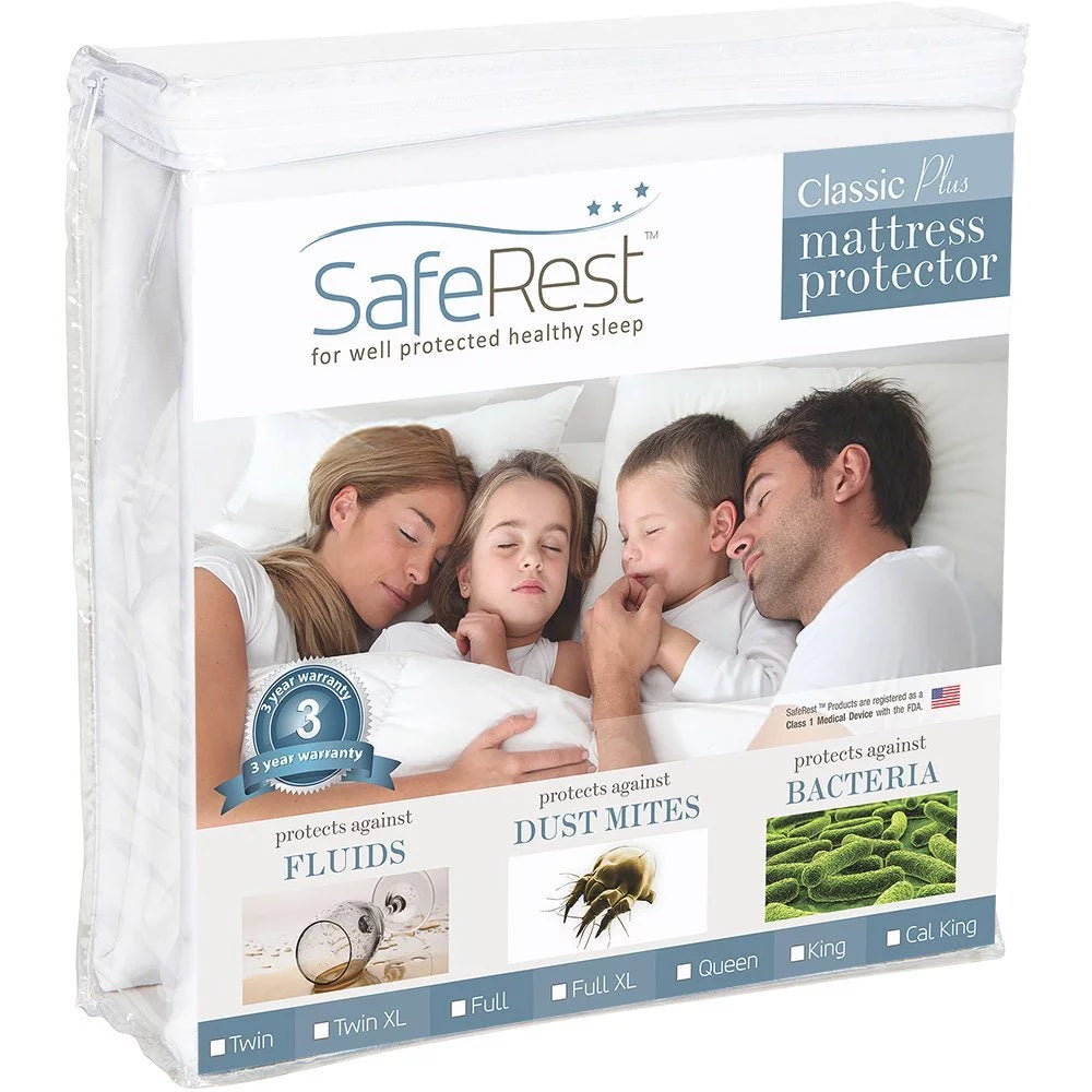 100% Waterproof Hypoallergenic Mattress Protector, California King W9946