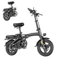 Peak 500W 23MPH Folding Electric Bike 48V 12AH F15389