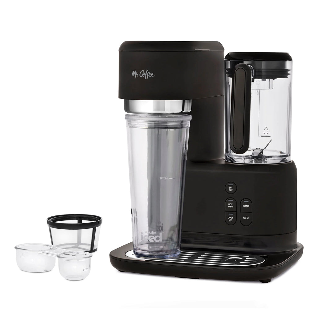 Single Serve Iced Coffee Maker with Blender X93418