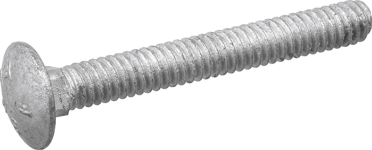 Hot Dipped Galvanized Carriage Bolt, 3/4-Inch x 4-Inch, 20-Pack S50528