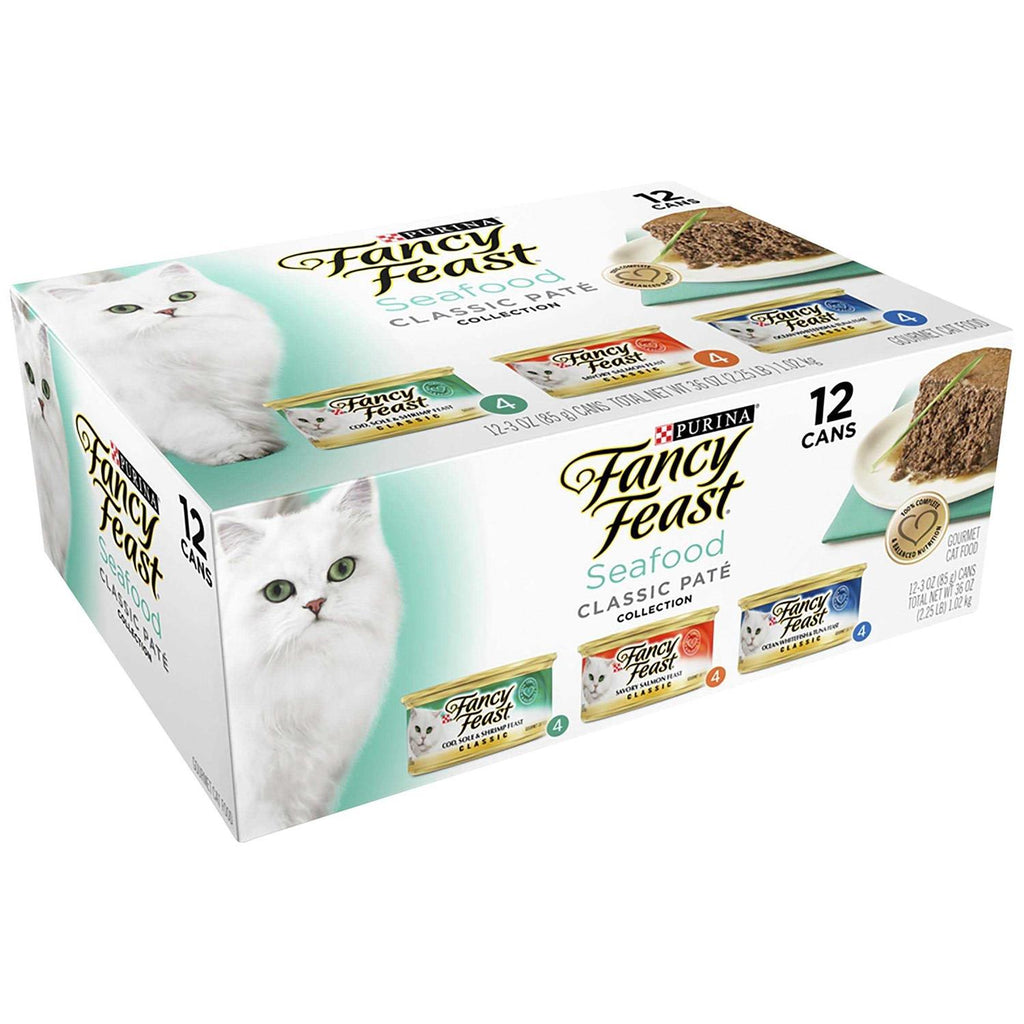 Seafood Classic Pate Wet Cat Food F5942