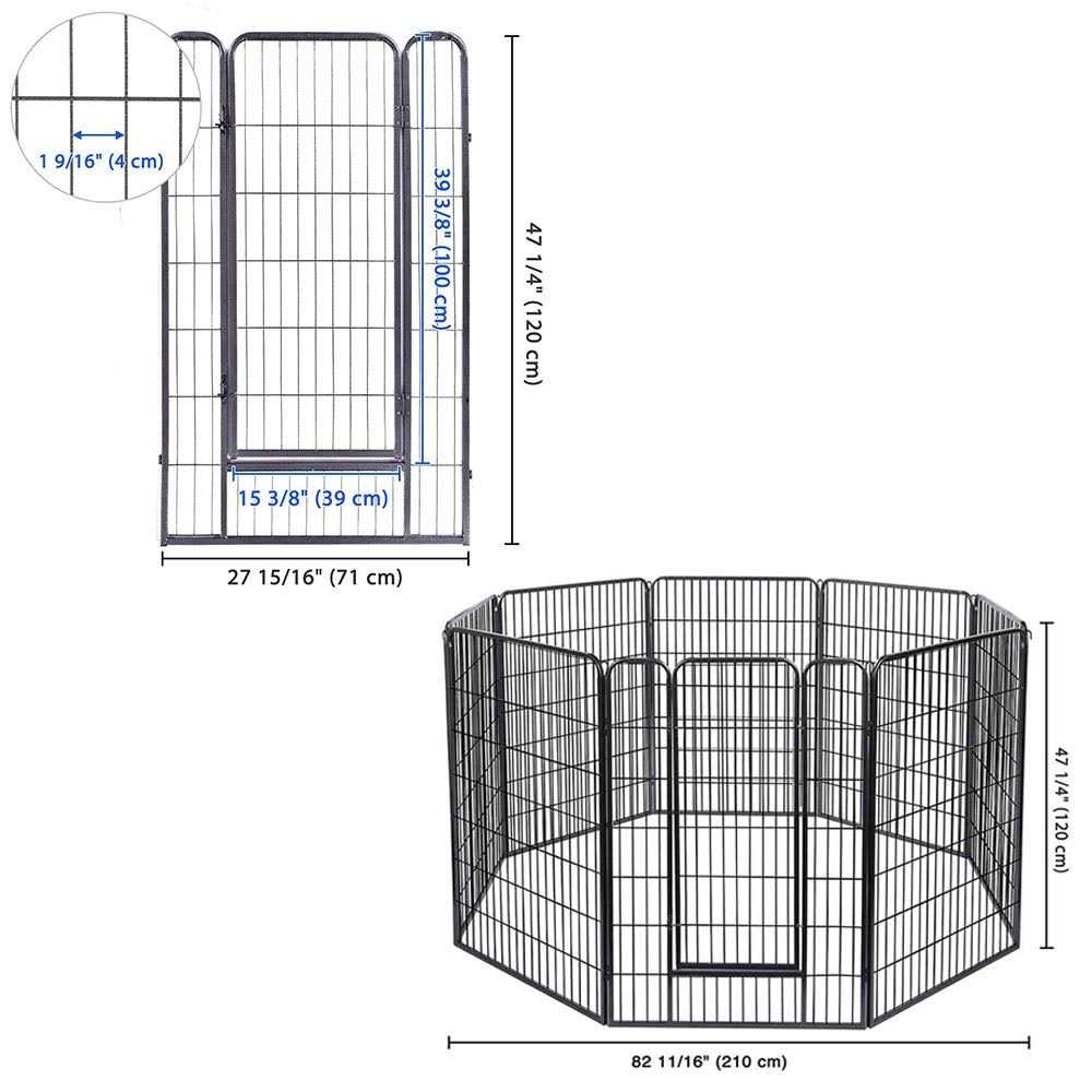 Extra Large Dog Exercise Fence Panel A414602