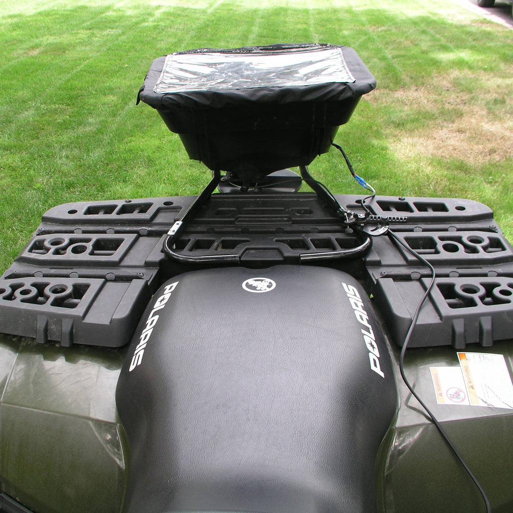 12V ATV Broadcast Seed and Fertilizer Spreader X490538