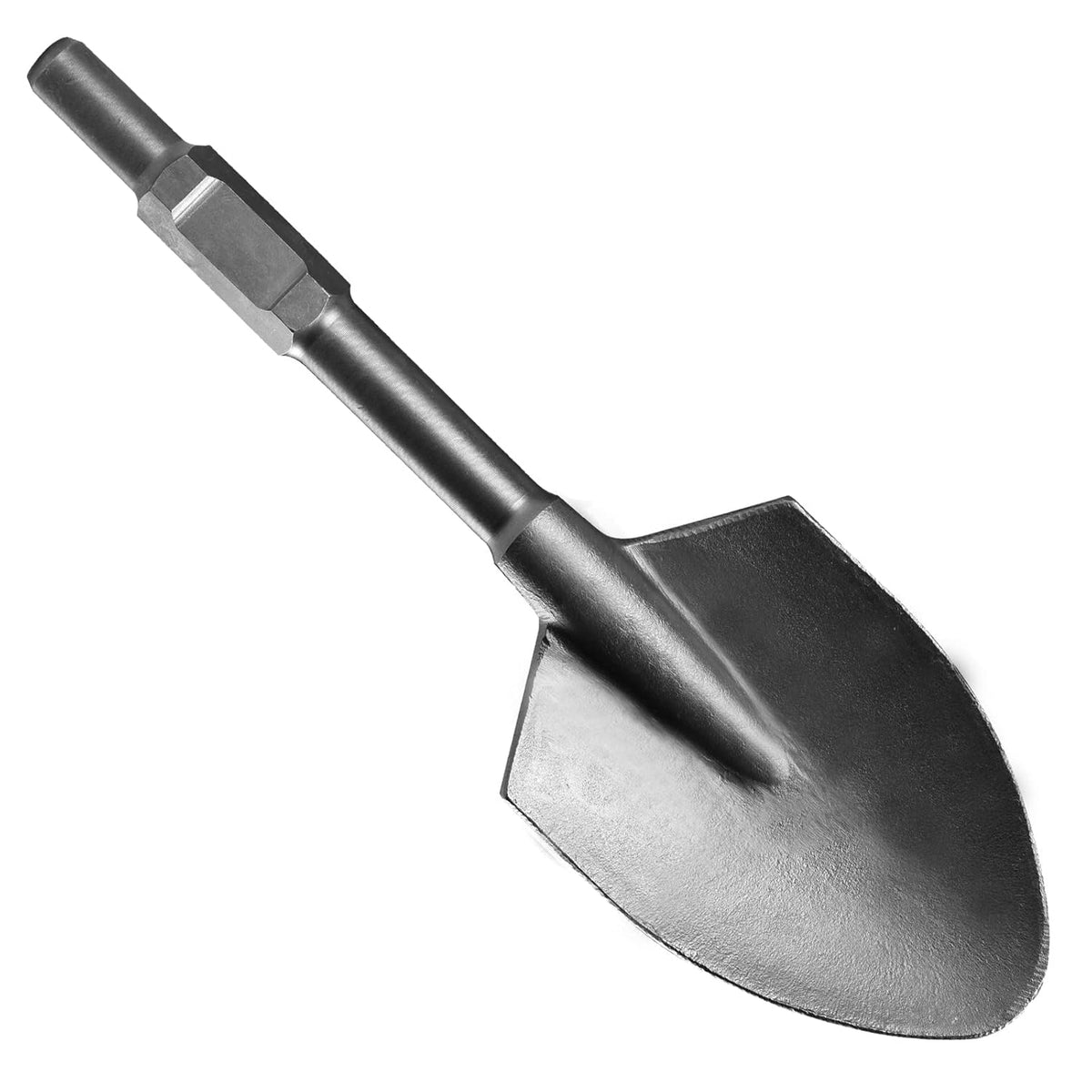 5 Inch Wide 1-1/8" Hex Shank Clay Spade Chisel Bit, Alloy Steel, Pack of 2 G192725