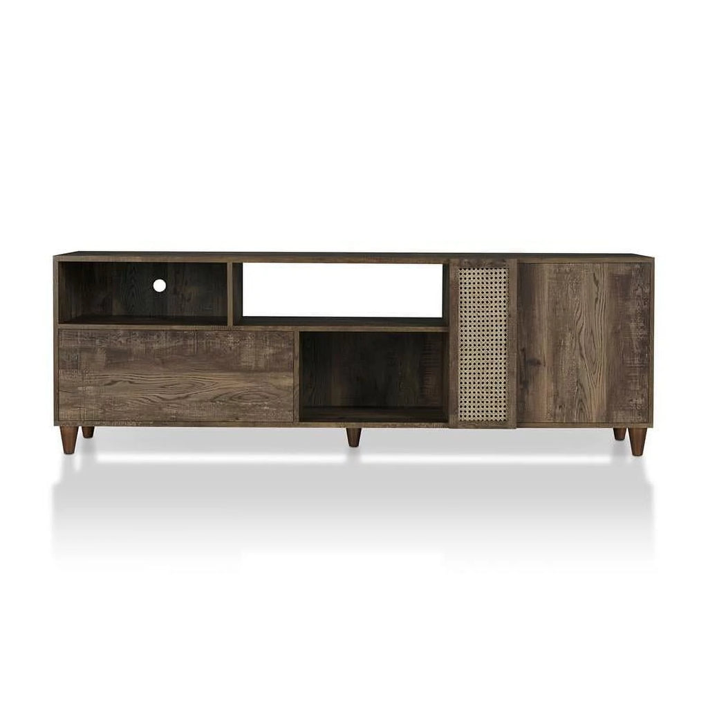 70-Inch Rustic Wood TV Stand I406945
