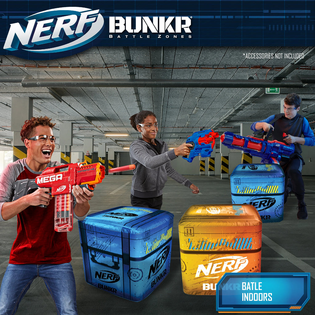 Nerf Bunkr Go Battle Set (3 Pack) N786