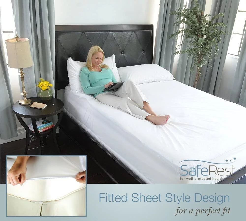 100% Waterproof Hypoallergenic Mattress Protector, California King W9946