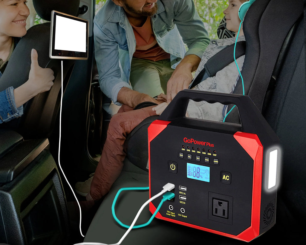 45000 mAh Emergency Power Station with AC outlet and USB Charging Ports E133
